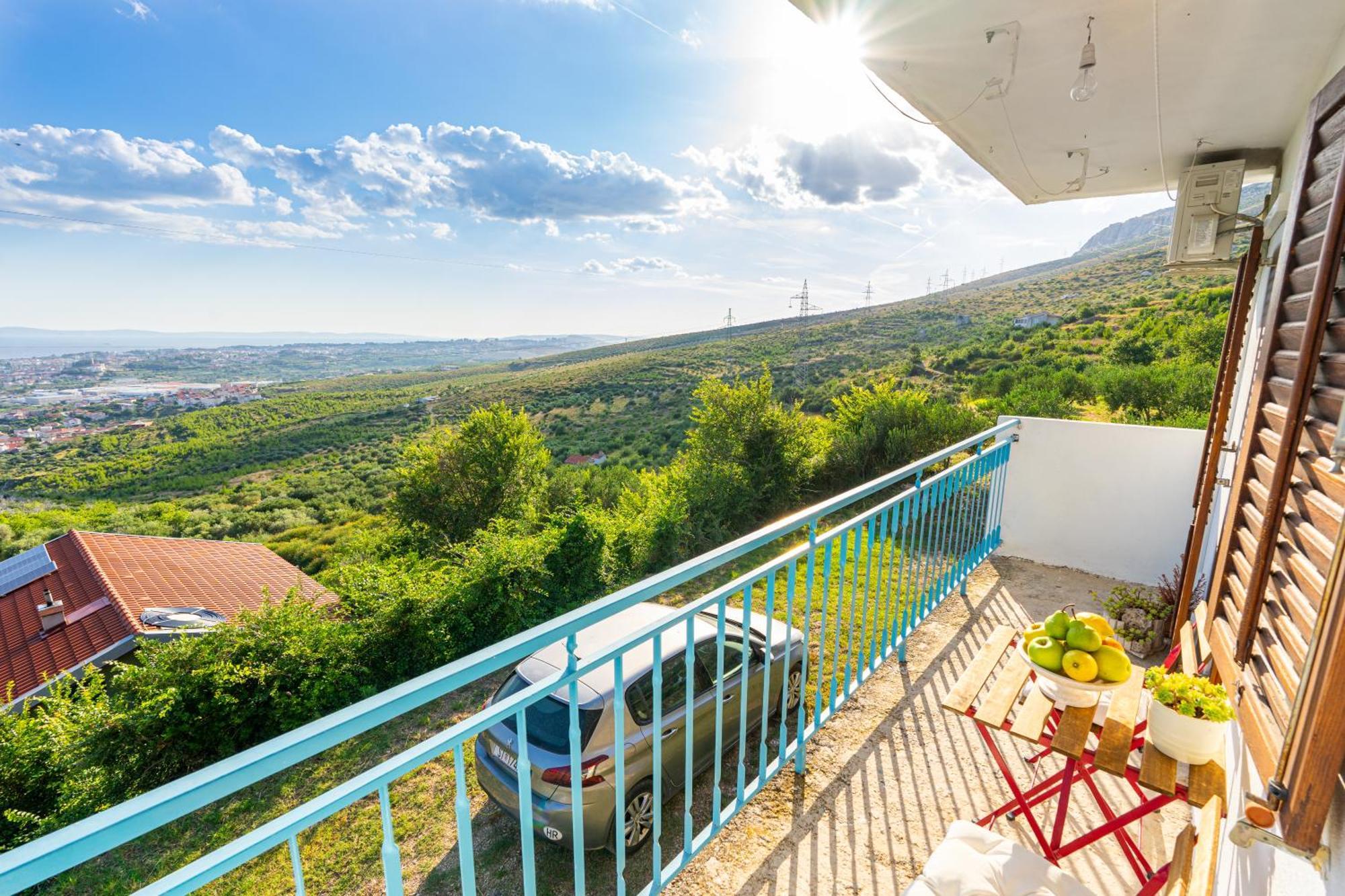 Olive Garden House In Zrnovnica With A View & Bbq Villa ภายนอก รูปภาพ