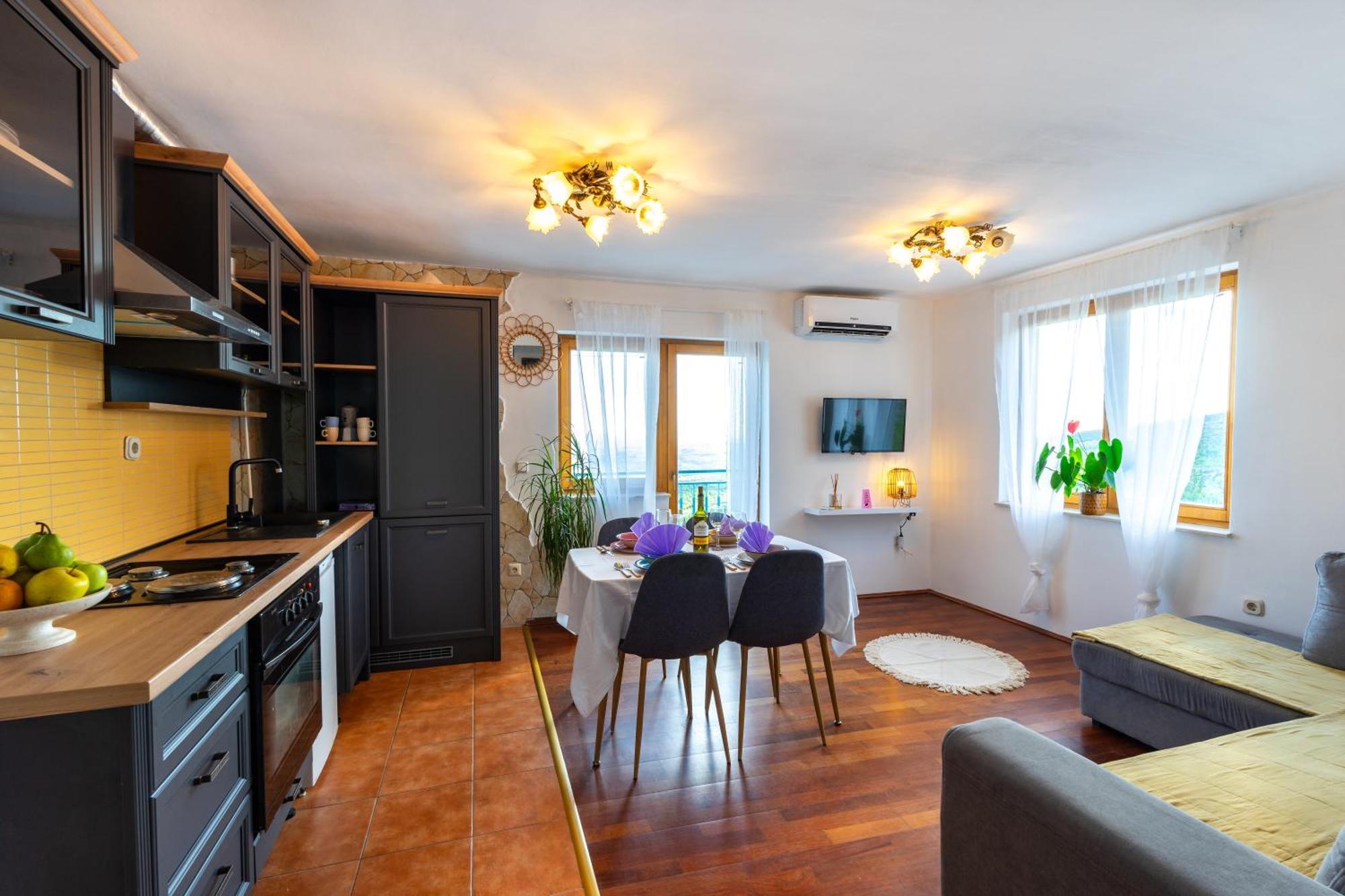 Olive Garden House In Zrnovnica With A View & Bbq Villa ภายนอก รูปภาพ