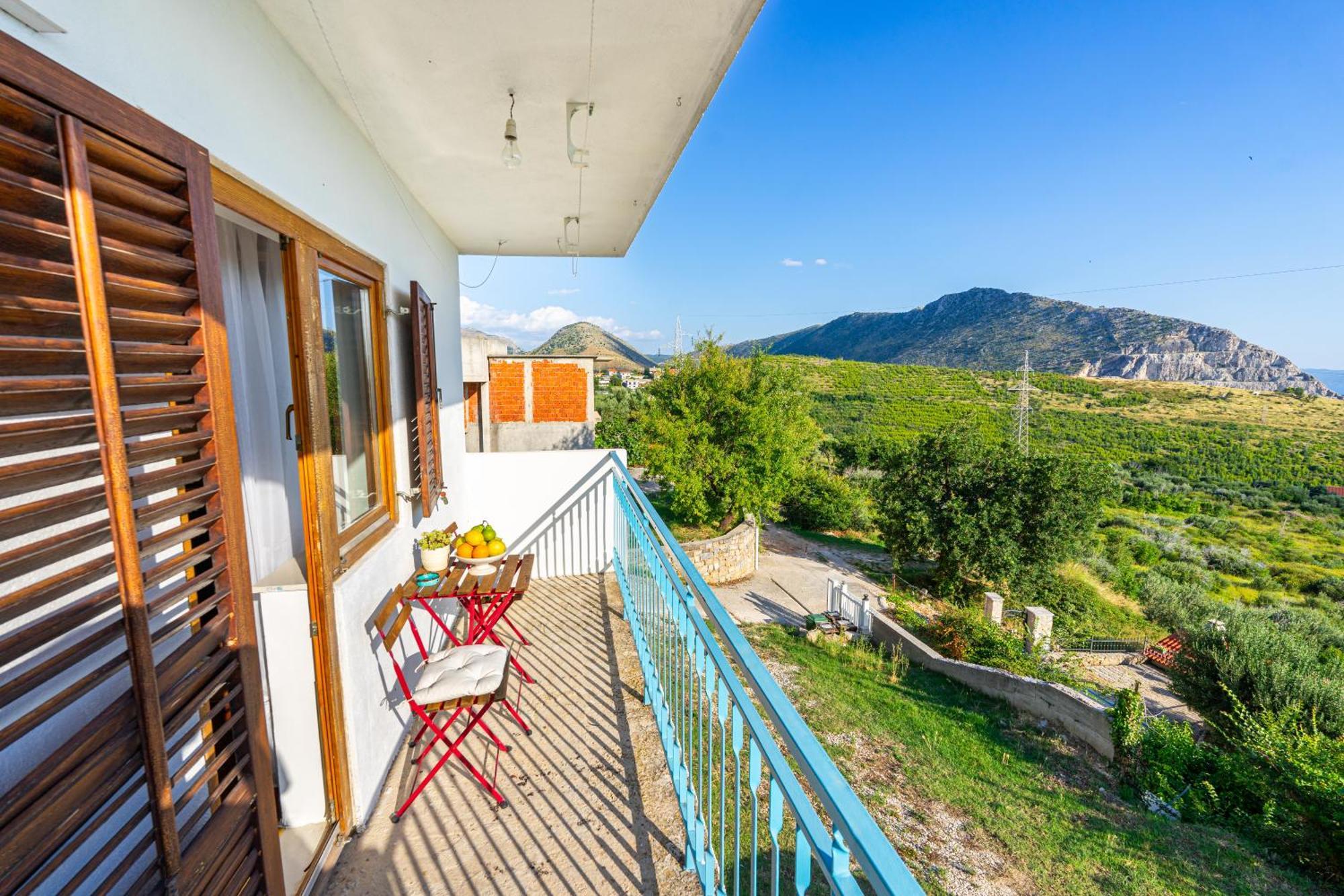 Olive Garden House In Zrnovnica With A View & Bbq Villa ภายนอก รูปภาพ