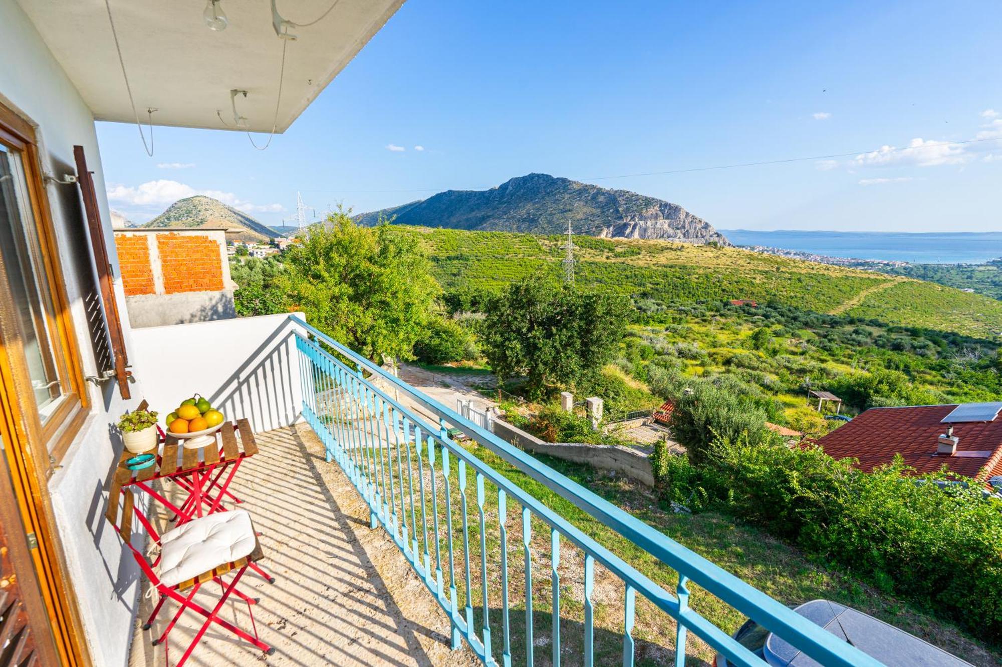 Olive Garden House In Zrnovnica With A View & Bbq Villa ภายนอก รูปภาพ